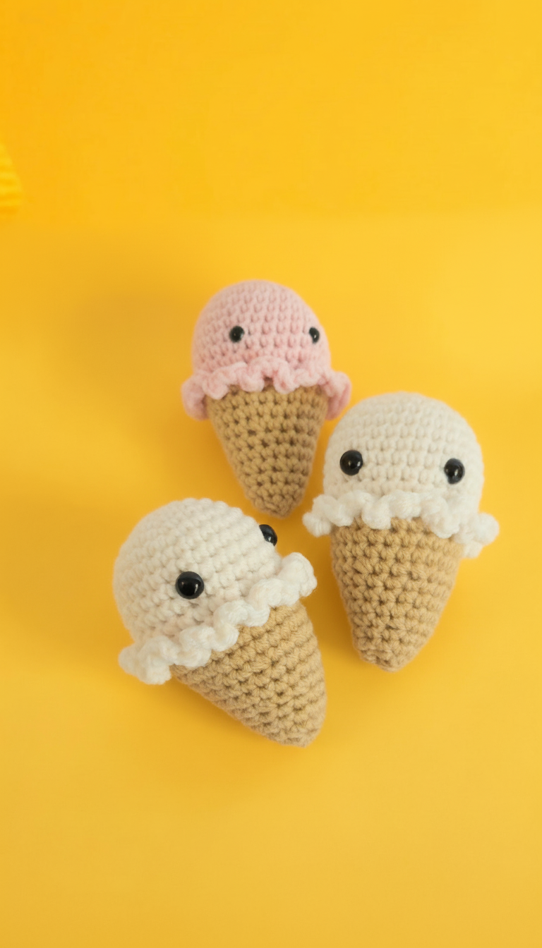 Vanilla Ice cream Cone