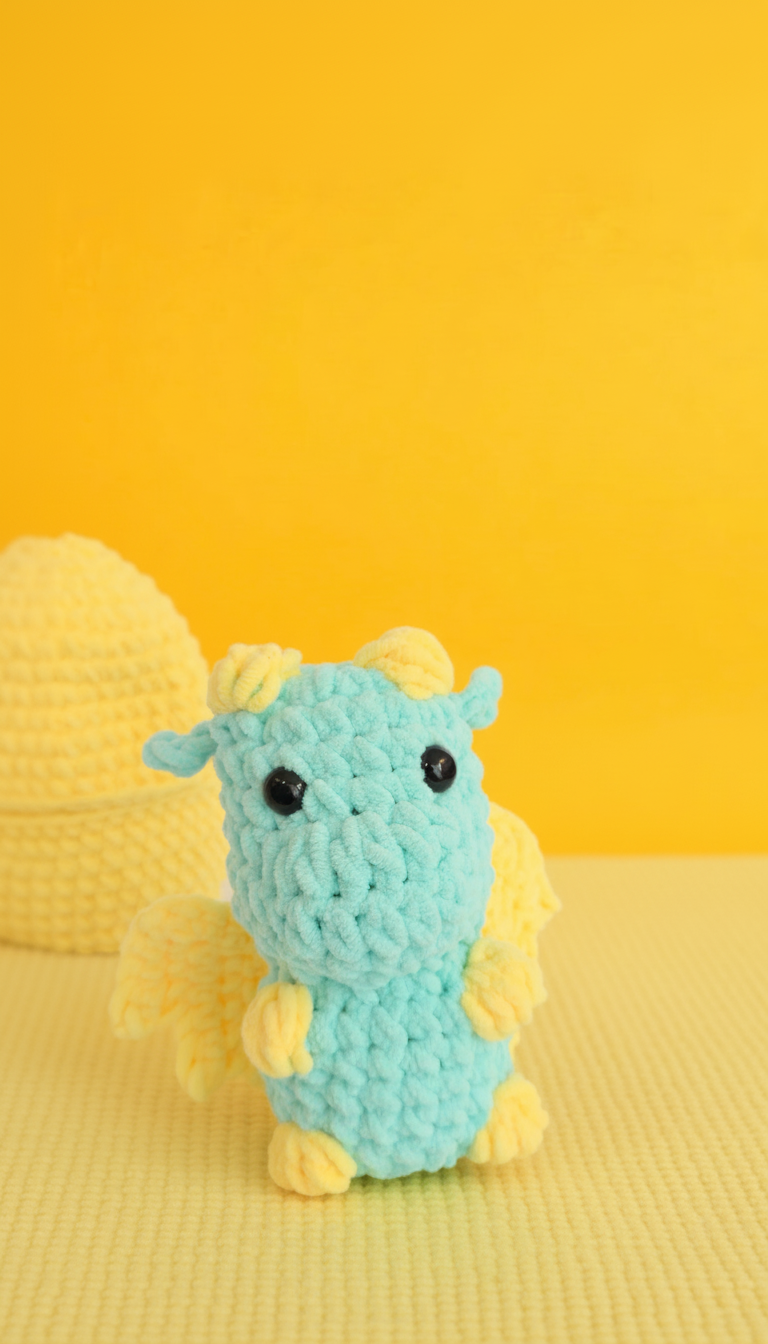 Teal Hatchable Dragon